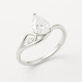 Yellow-Gold-Teardrop-Lab-Diamond-Ring