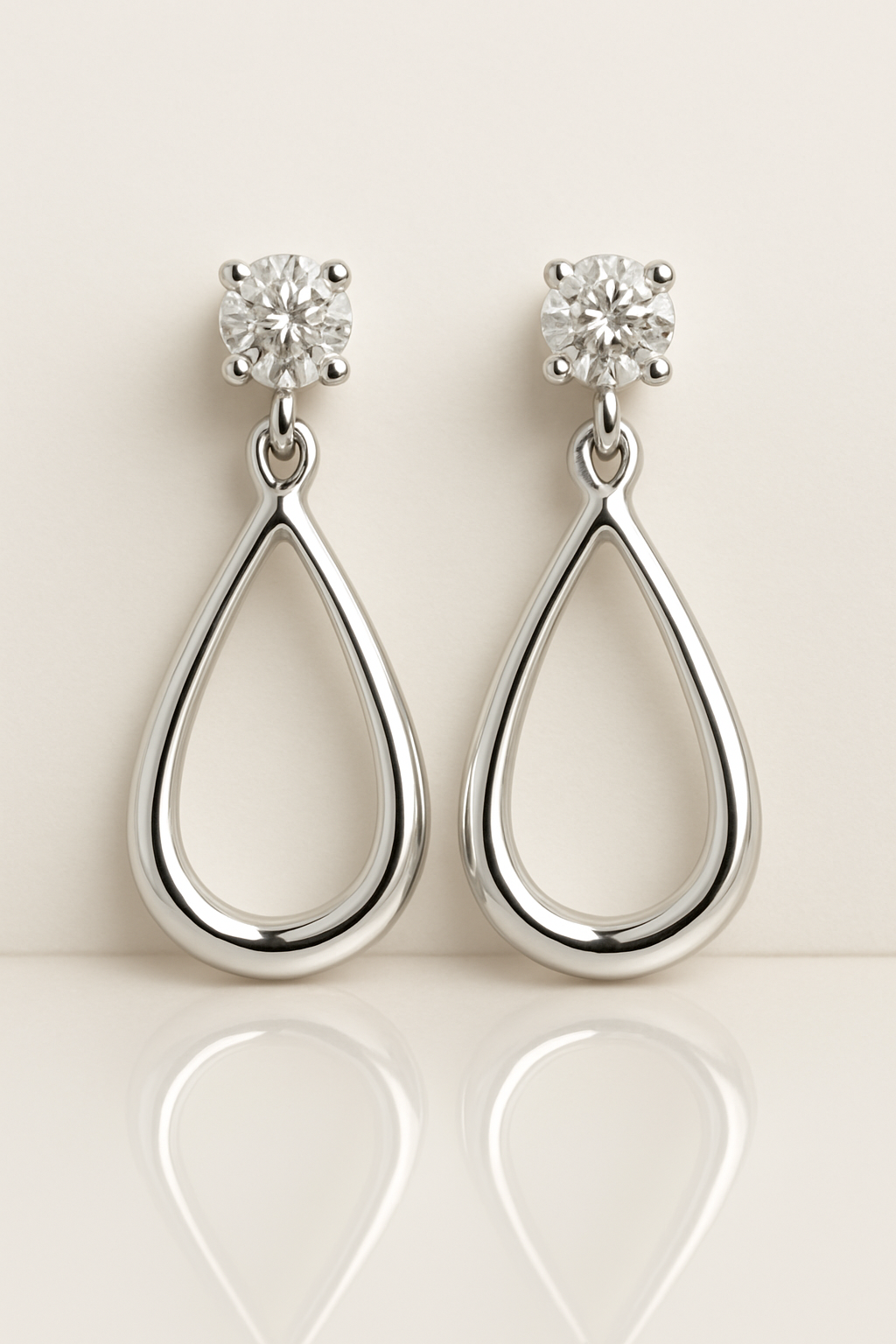 Diamond-Teardrop-Earrings