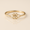 Celtic Heart Diamond Ring