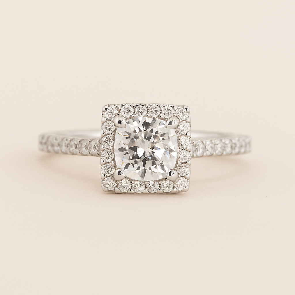 Luxury-Square-Lab-Grown-Diamond-Halo-