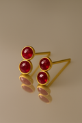 Custom ruby duo climber studs
