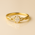 Infinity Twist Ring – Modern Symbol in 14K Gold