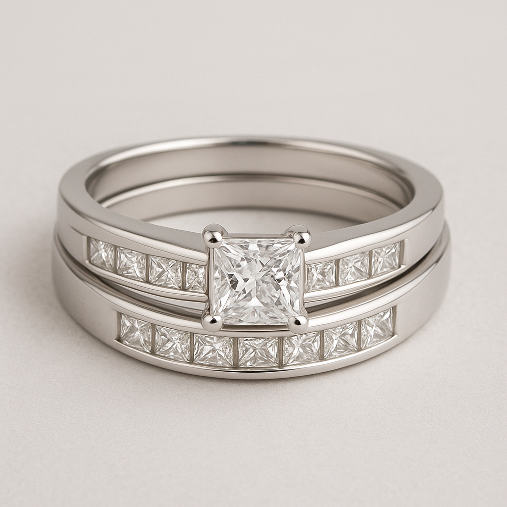 Princess-Cut Channel Set