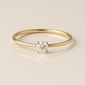Simplicity Solitaire – D Color, VS1 Lab Diamond