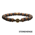 Hematite Stone With Silicone String Bracelet (brel001b)