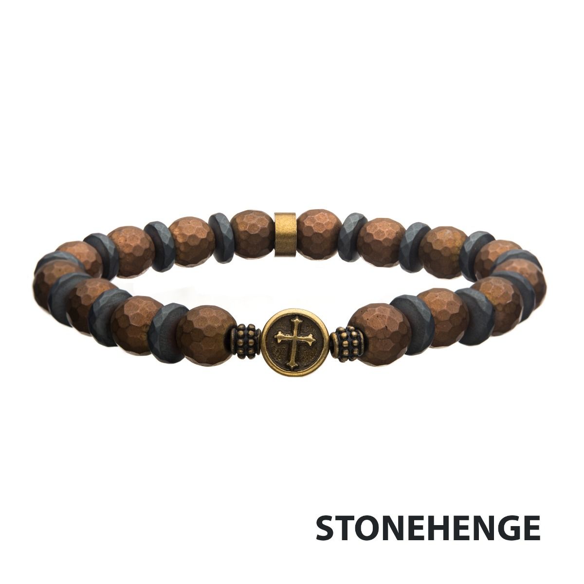 Hematite Stone With Silicone String Bracelet (brel001b)