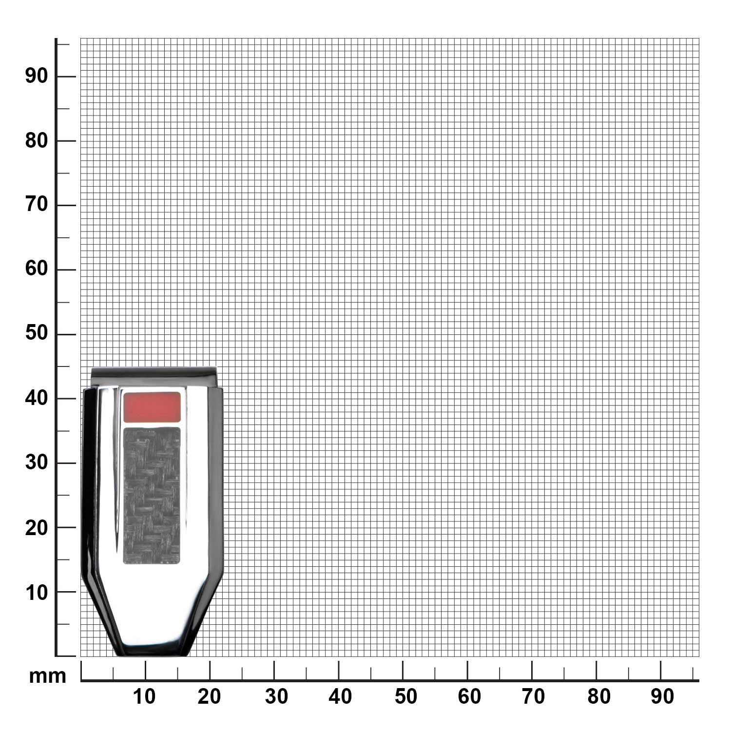 Hollis Bahringer Carbon Fiber Money Clip (hbssm1501)