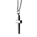 Apostle Cross Pendant With Bold Box Chain (ssp009ank1)