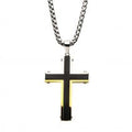 Stainless Steel Black Plated Gold Plated Pendants for Men