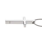 Tungsten Carbide Cross Pendant With Steel Snake Chain (tnp56nk1)